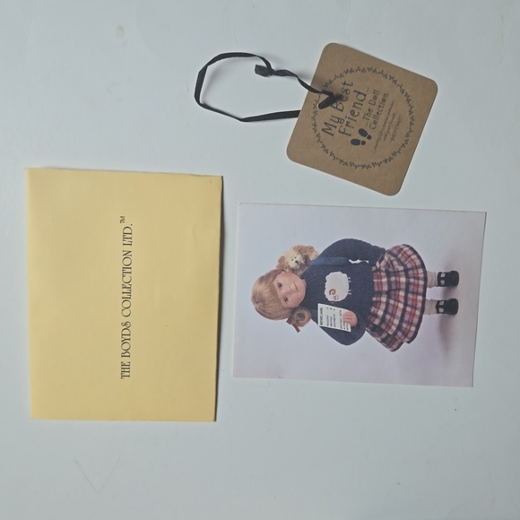 Vintage Boyds Collection Doll Brittany 14" Porcelain #4803 - Picture 3 of 7